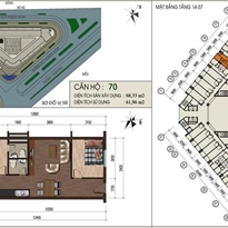 Thiết kế căn hộ 70 Thiết kế căn hộ 70