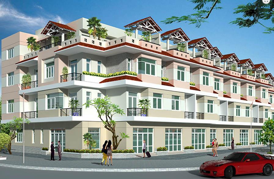 Nhà phố Mekong City 2