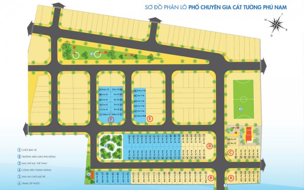 Phố chuyên gia Cát Tường Phú Nam