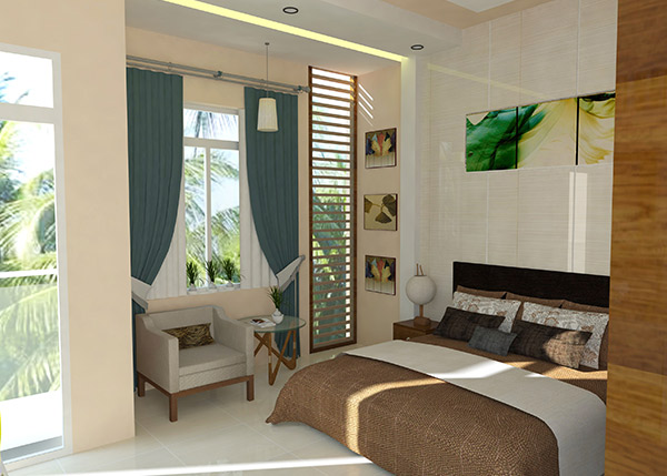 Nhà phố sân vườn 3