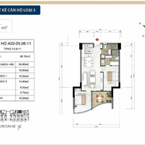 Thiết kế căn hộ A02-05, A08-11