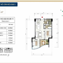 Thiết kế căn hộ A02-04, A09-A11