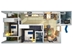 Thiết kế căn hộ B16b | Giá: 15 triệu/m² | DT: 65m²