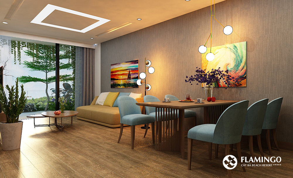 Căn hộ Flamingo Cat Ba Beach Resort