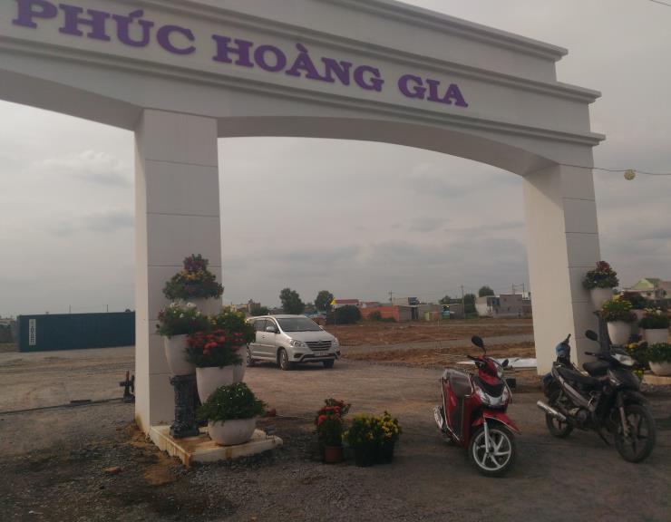 Cổng vào dự án