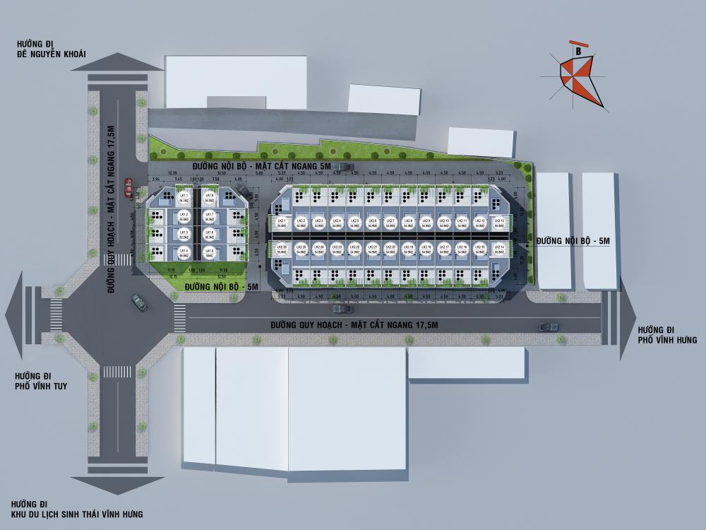 Nhà phố liền kề 124 Vĩnh Tuy