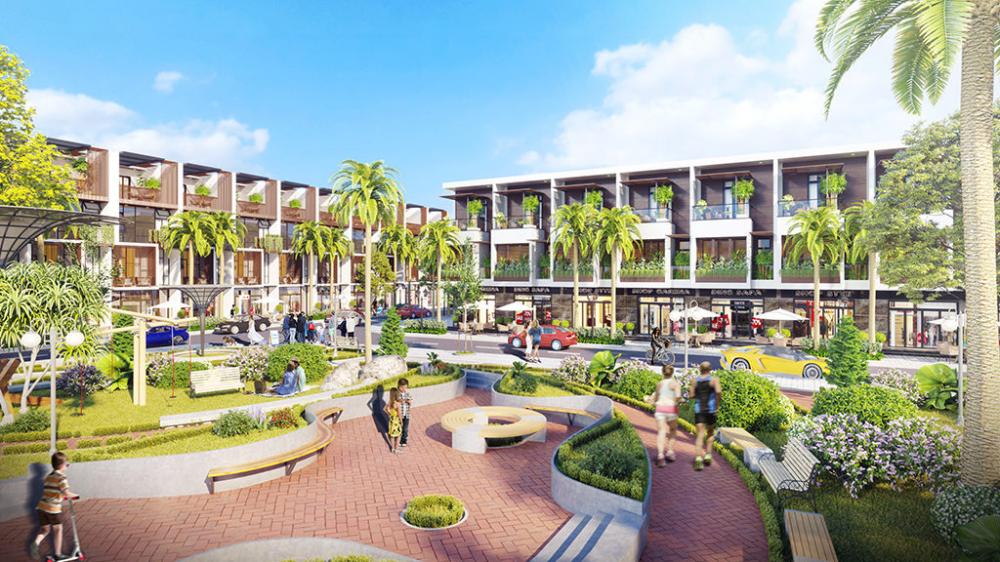 Nhà phố Bảo Lộc Golden City 3