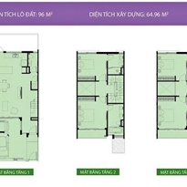 Thiết kế căn số 2-9, 12-18 (lô E) Thiết kế căn số 2-9, 12-18 (lô E)