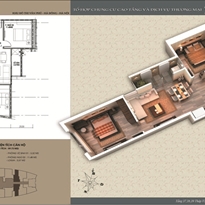 Thiết kế căn hộ 59.73 m2