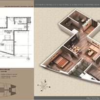 Thiết kế căn hộ 66.67 m2