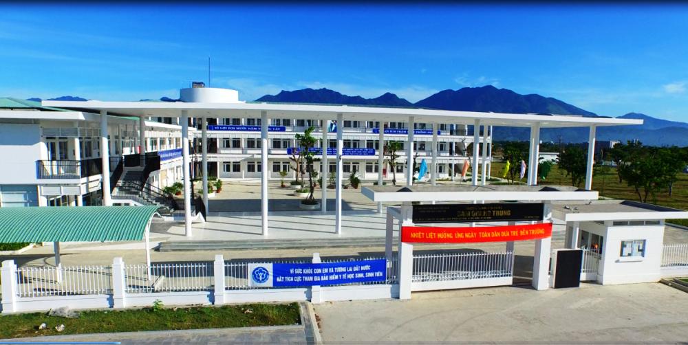 Trường THCS Đàm Quang Trung hiện hữu