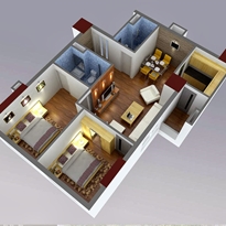 Thiết kế căn hộ số 1 Thiết kế căn hộ số 1