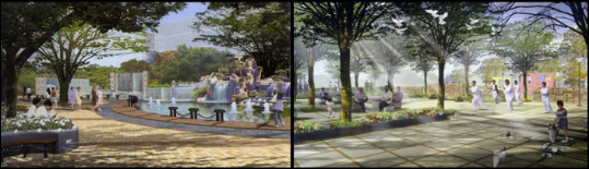 Hạ tầng, quy hoạch của Khu đô thị Diamond Park New | ảnh 3