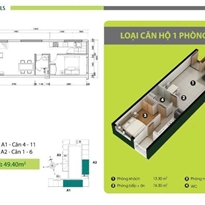 Loại căn hộ 1 phòng ngủ