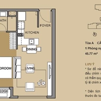 Thiết kế căn hộ A1C-1