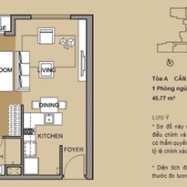 Thiết kế căn hộ A1C-8