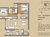 Thiết kế căn hộ B2A-5 | Giá: 23.5 triệu/m² | DT: 89m²