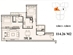 Thiết kế căn hộ 03 | Giá: 23.5 triệu/m² | DT: 114m²