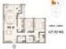 Thiết kế căn hộ 06 | Giá: 23.5 triệu/m² | DT: 128m²