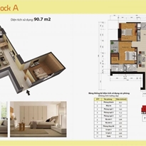 Thiết kế căn hộ 1A Thiết kế căn hộ 1A