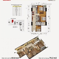 Thiết kế căn hộ 3A Thiết kế căn hộ 3A