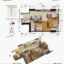 Thiết kế căn hộ 4B Thiết kế căn hộ 4B
