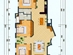 Thiết kế căn hộ B-A | Giá: 31.6 triệu/m² | DT: 128m²