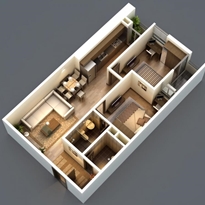 Thiết kế căn hộ 72m2 Thiết kế căn hộ 72m2