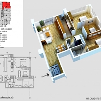 Thiết kế căn hộ 01 Thiết kế căn hộ 01