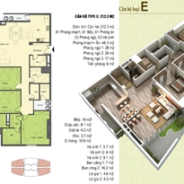 Căn hộ loại E Căn hộ loại E
