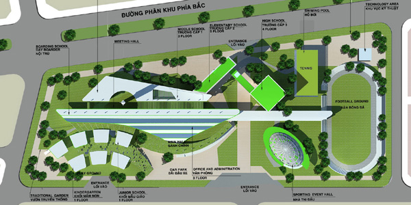 Hạ tầng, quy hoạch của Green City | ảnh 3