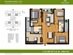 Thiết kế căn hộ 05, 10 | Giá: 19.2 triệu/m² | DT: 108m²