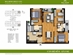 Thiết kế căn hộ 08 | Giá: 19.2 triệu/m² | DT: 128m²