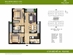 Thiết kế căn hộ 14 | Giá: 19.2 triệu/m² | DT: 93m²