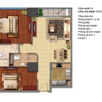 Thiết kế căn hộ T1-08, T1-09, T1-10, T1-11