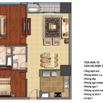 Thiết kế căn hộ T5-08, T5-09