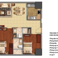 Thiết kế căn hộ T6-01, T6-16