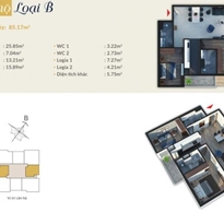Căn hộ loại B Căn hộ loại B