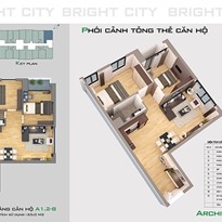 Thiết kế căn hộ A1.2-8