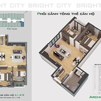 Thiết kế căn hộ A1.2-9