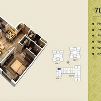 Thiết kế căn hộ 70.52m2