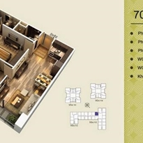 Thiết kế căn hộ 70.08m2