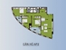 Thiết kế căn hộ AP2 | Giá: 17.5 triệu/m² | DT: 103m²