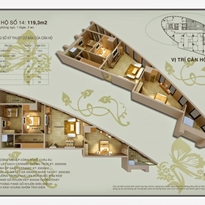 Thiết kế căn hộ AP14 Thiết kế căn hộ AP14
