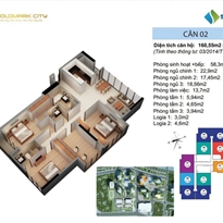 Thiết kế căn hộ RuBy 02 Thiết kế căn hộ RuBy 02