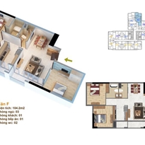 Thiết kế căn hộ RuBy 03 Thiết kế căn hộ RuBy 03