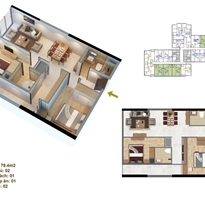 Thiết kế căn hộ RuBy 13 Thiết kế căn hộ RuBy 13