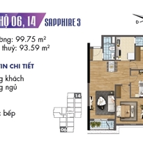 Thiết kế căn hộ Sapphire 06