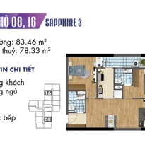 Thiết kế căn hộ Sapphire 08 Thiết kế căn hộ Sapphire 08
