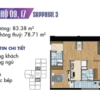 Thiết kế căn hộ Sapphire 17 Thiết kế căn hộ Sapphire 17